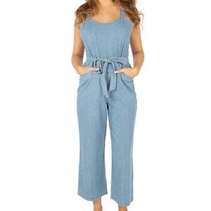 Rewash Belted Denim Jumper